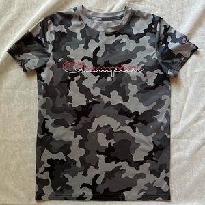 Boys Camo Champion Tee